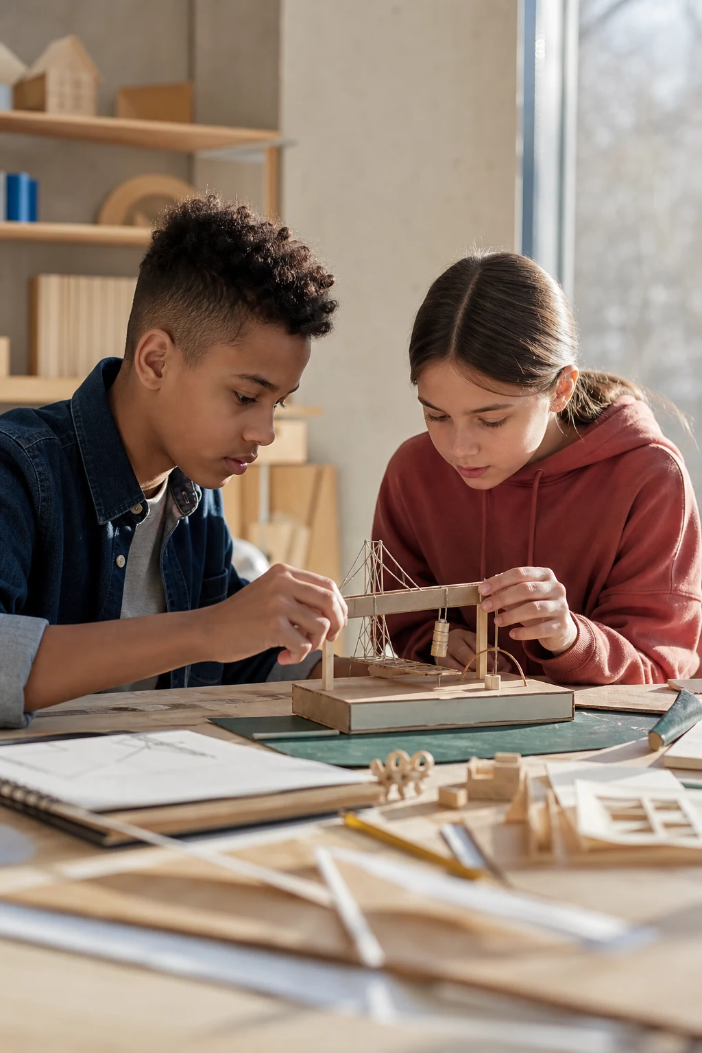 Students learning through play